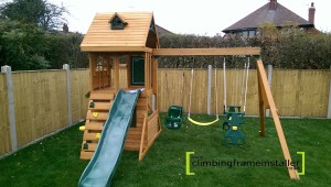 Selwood Ridgeview Deluxe Woden Climbing Frame 