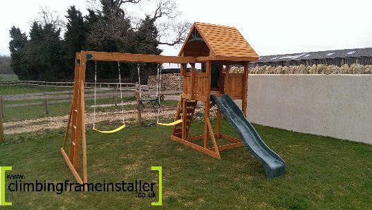 The Selwood Woodchester Climbing Frame