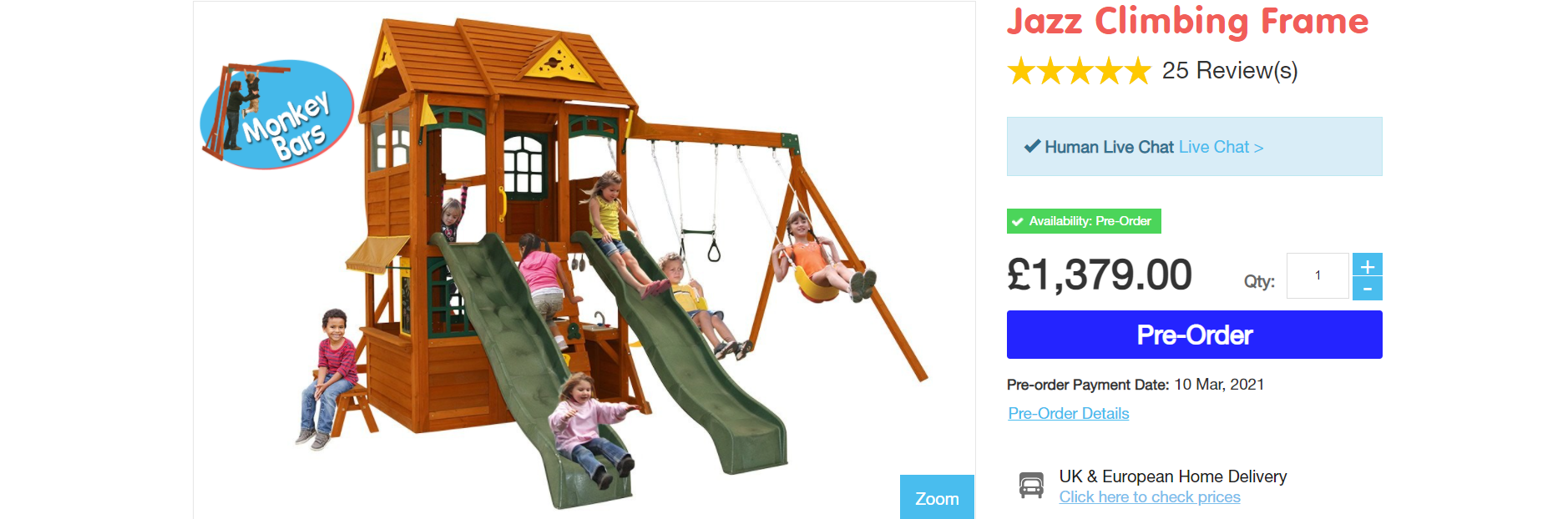 selwood climbing frame Jazz