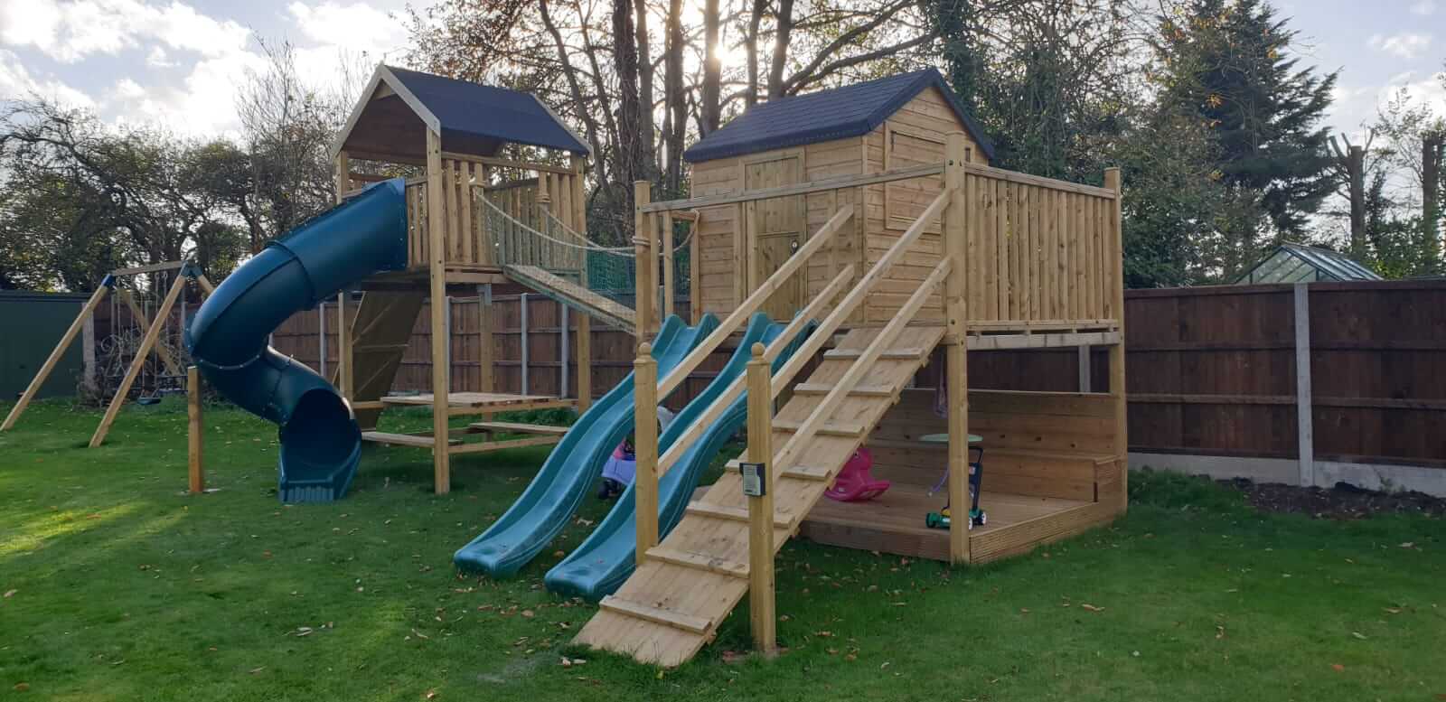 PlayCrazy Custom Bespoke Climbing Frame Installer