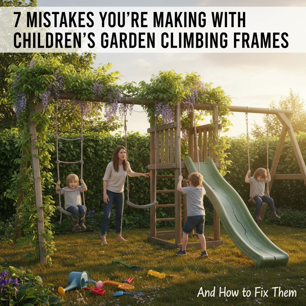 7 Mistakes You're Making with Children's Garden Climbing Frames (and How to Fix Them)