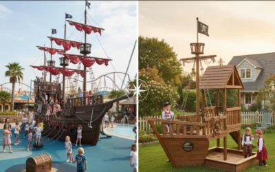 Are Pirate Ship Climbing Frames Worth It? Commercial vs Garden Playsets Compared