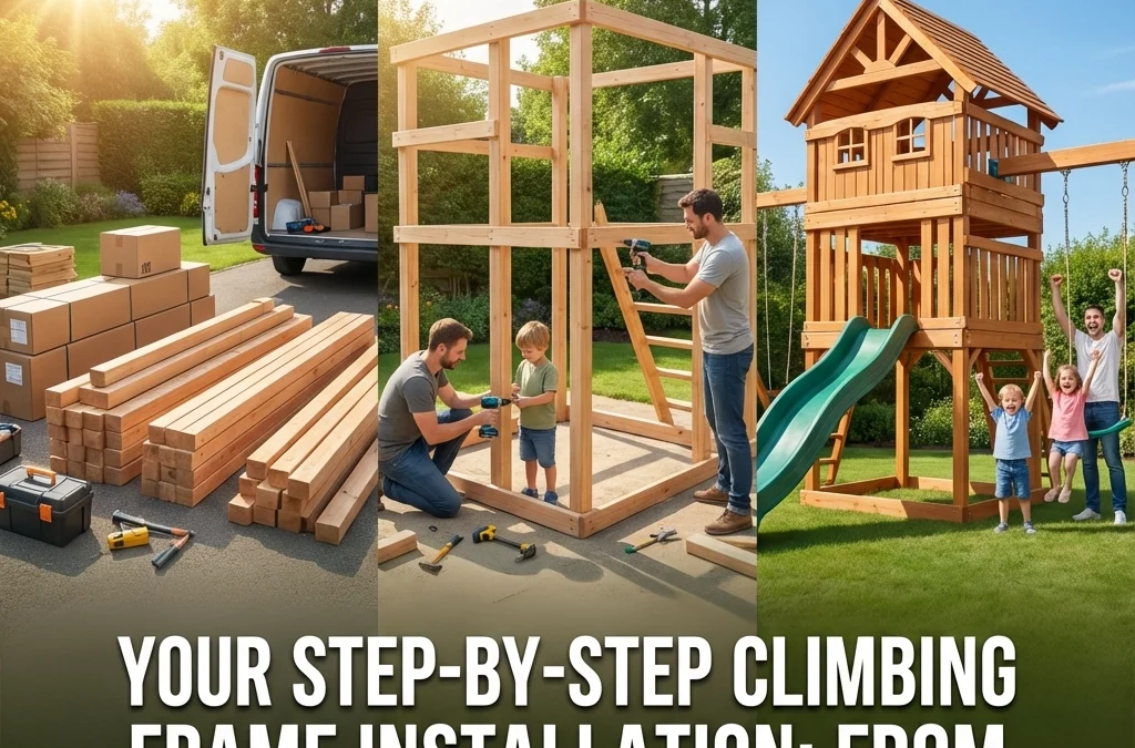 Your Step-by-Step Climbing Frame Installation Process: From Delivery to Completed Playset