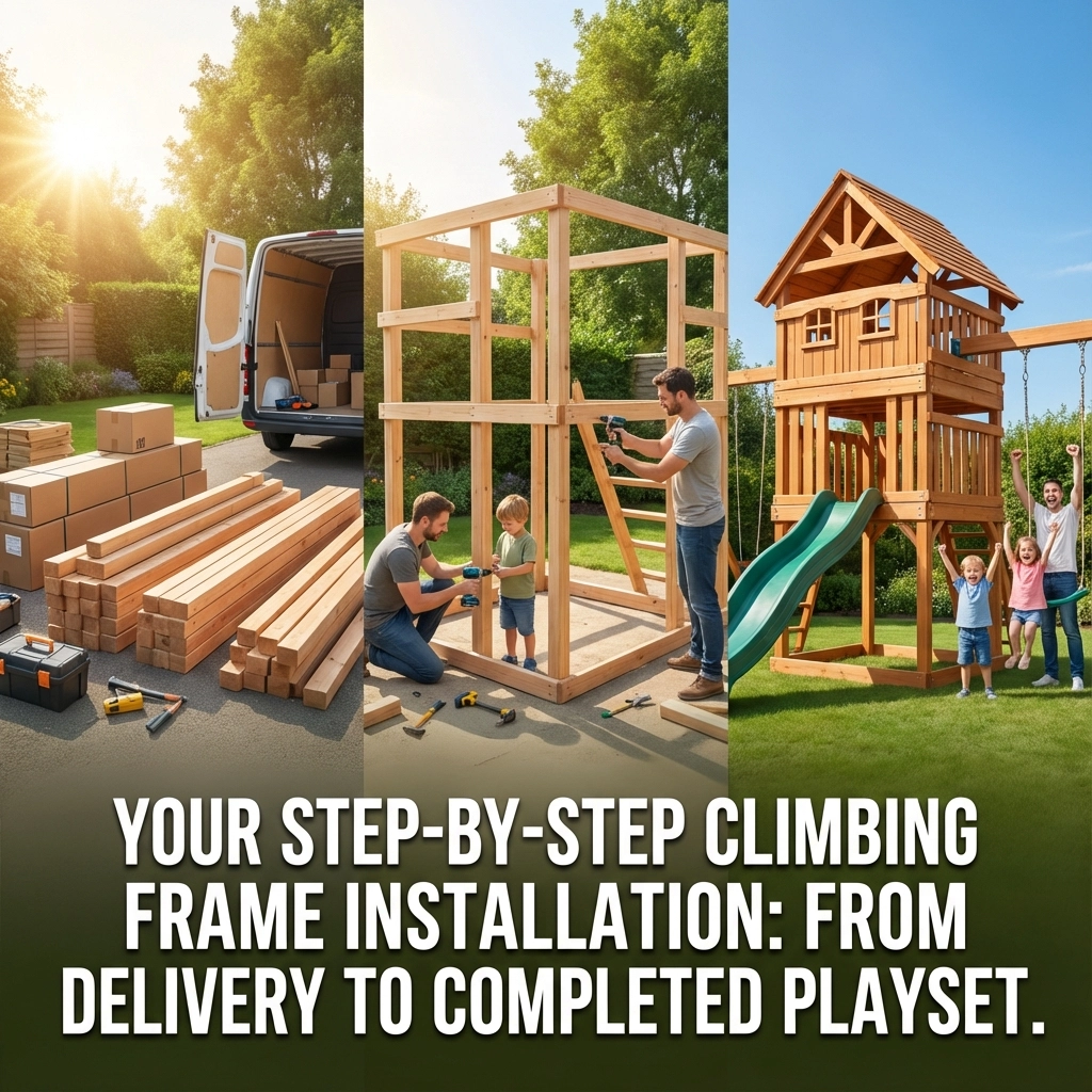 Your Step-by-Step Climbing Frame Installation Process: From Delivery to Completed Playset