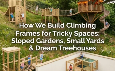 How We Build Climbing Frames for Tricky Spaces: Sloped Gardens, Small Yards & Dream Treehouses